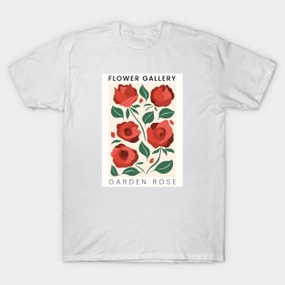 Garden Rose - Happy Flowers T-Shirt